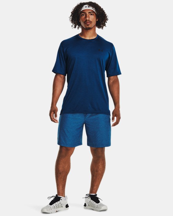 กางเกงขาสั้น UA Tech™ Vent สำหรับผู้ชาย in Blue image number 2
